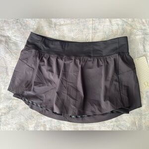 Lululemon Athletica Black Mini Skater Skirt‎